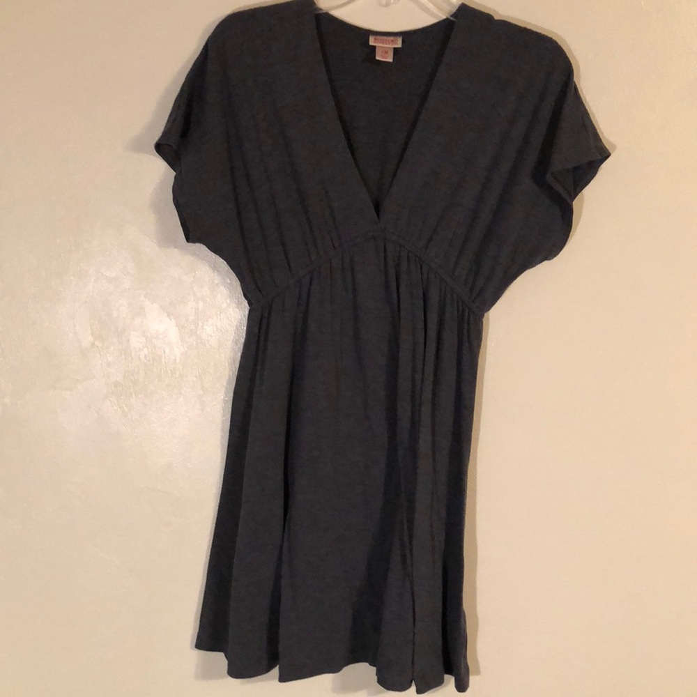 Grey Simple Dress